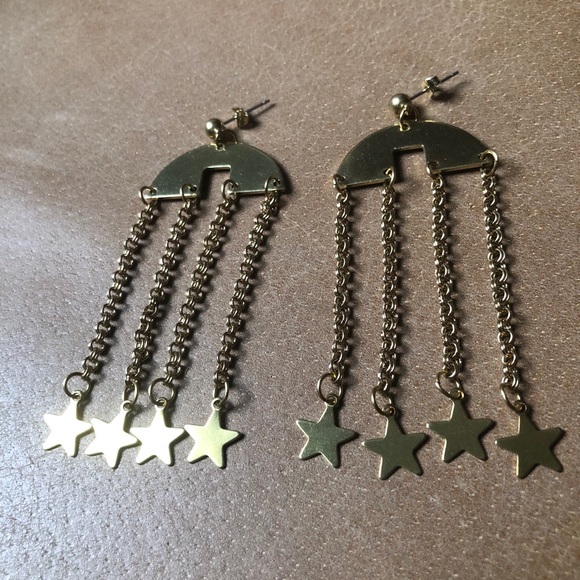Shooting star 🌠 💫 statement earrings - Picture 14 of 14